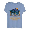 Make Peace With the World Hiking Motivierendes Zitat Hiker T-Shirt