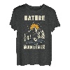 Abenteuer Natur Wanderer Camping Wandern Trekking T-Shirt