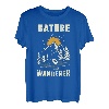 Abenteuer Natur Wanderer Camping Wandern Trekking T-Shirt