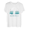 Asheville, North Carolina, Vintage-Bär, NC, Sonnenuntergang im Used-Look T-Shirt