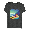 Wandern Landschaft Design Rainbow Mountain T-Shirt