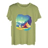 Wandern Landschaft Design Rainbow Mountain T-Shirt