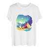 Wandern Landschaft Design Rainbow Mountain T-Shirt