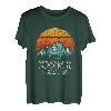 Yosemite NP Hemd Bär Vintage Retro Sunset Berge T-Shirt