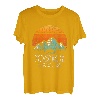 Yosemite NP Hemd Bär Vintage Retro Sunset Berge T-Shirt