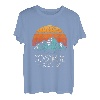 Yosemite NP Hemd Bär Vintage Retro Sunset Berge T-Shirt