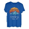 Yosemite NP Hemd Bär Vintage Retro Sunset Berge T-Shirt
