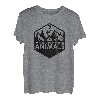 Ich bin hier, um mit den Tieren zu schlafen Nature Camping T-Shirt T-Shirt
