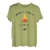 Lustiges Lagerfeuer-Shirt - Lagerfeuer mit Chance of Beer T-Shirt