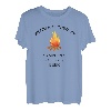 Lustiges Lagerfeuer-Shirt - Lagerfeuer mit Chance of Beer T-Shirt