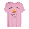 Lustiges Lagerfeuer-Shirt - Lagerfeuer mit Chance of Beer T-Shirt
