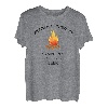 Lustiges Lagerfeuer-Shirt - Lagerfeuer mit Chance of Beer T-Shirt