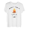 Lustiges Lagerfeuer-Shirt - Lagerfeuer mit Chance of Beer T-Shirt