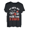 Mein Hotel hat mehr als fünf Sterne Camping-Outdoor-Zelt T-Shirt