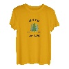 Klassische Hirsch-Lodge Montana Evergreen Tree Neuheit Art T-Shirt