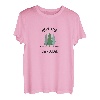 Klassische Hirsch-Lodge Montana Evergreen Tree Neuheit Art T-Shirt