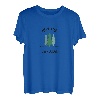 Klassische Hirsch-Lodge Montana Evergreen Tree Neuheit Art T-Shirt
