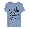 Mädchen Wochenende 2023 Niedliche Mädchen Wochenende Frauen Meeting Trip T-Shirt