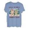 Mount Olympus Wanderteam Klettern Expedition Camping Faultier T-Shirt