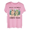 Mount Olympus Wanderteam Klettern Expedition Camping Faultier T-Shirt