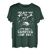 Herren Ich Bin Ein Einfacher Mann Ich Mag Camping Und Bier Bierfan T-Shirt