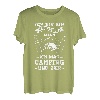 Herren Ich Bin Ein Einfacher Mann Ich Mag Camping Und Bier Bierfan T-Shirt