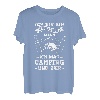 Herren Ich Bin Ein Einfacher Mann Ich Mag Camping Und Bier Bierfan T-Shirt