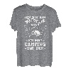 Herren Ich Bin Ein Einfacher Mann Ich Mag Camping Und Bier Bierfan T-Shirt