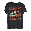Wanderlust Woods Camping Camping-Abenteuer mit der Crew T-Shirt