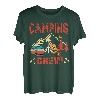 Wanderlust Woods Camping Camping-Abenteuer mit der Crew T-Shirt