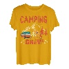 Wanderlust Woods Camping Camping-Abenteuer mit der Crew T-Shirt