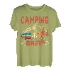 Wanderlust Woods Camping Camping-Abenteuer mit der Crew T-Shirt