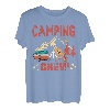 Wanderlust Woods Camping Camping-Abenteuer mit der Crew T-Shirt