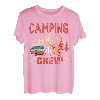 Wanderlust Woods Camping Camping-Abenteuer mit der Crew T-Shirt