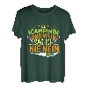 Camping und Wein Wohnwagen Wohnmobil T-Shirt
