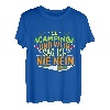 Camping und Wein Wohnwagen Wohnmobil T-Shirt