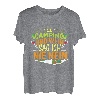 Camping und Wein Wohnwagen Wohnmobil T-Shirt