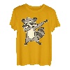 Waschbär Panda Dabbing Lustig Tanzen T-Shirt