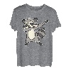 Waschbär Panda Dabbing Lustig Tanzen T-Shirt