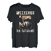 Adventure Weekends sind für Wandern, Camping, Trekking T-Shirt