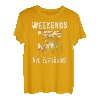 Adventure Weekends sind für Wandern, Camping, Trekking T-Shirt