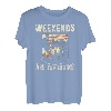 Adventure Weekends sind für Wandern, Camping, Trekking T-Shirt