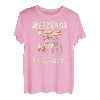 Adventure Weekends sind für Wandern, Camping, Trekking T-Shirt