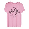 Zelten Fluss Berge Kompass Himmelsrichtungen Lagerfeuer T-Shirt