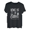 King Of The Camper Lustiges Camping T-Shirt