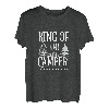 King Of The Camper Lustiges Camping T-Shirt