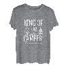 King Of The Camper Lustiges Camping T-Shirt