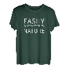 Wandern und Camping leicht von der Natur abgelenkt T-Shirt
