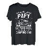Ich bin der Papy Der coolste und ich habe ein Campingauto T-Shirt