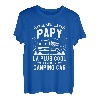 Ich bin der Papy Der coolste und ich habe ein Campingauto T-Shirt
